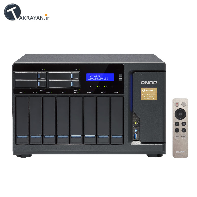 QNAP TVS-1282T-i5-16G NAS - Diskless